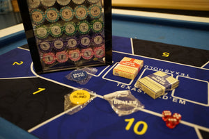 1000籌碼套裝Poker Set(籌碼+撲克墊+撲克專用牌x2)